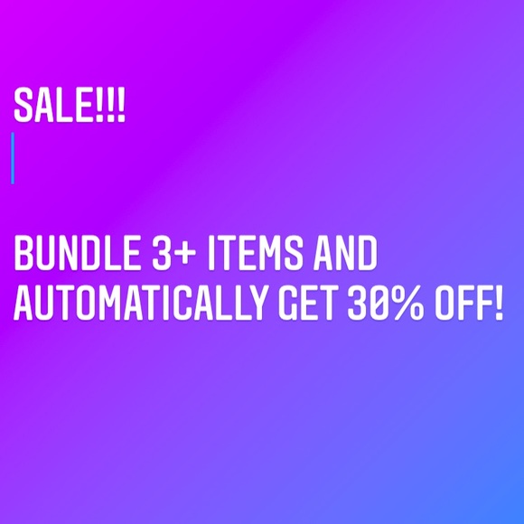 Bundle 3+ items for an automatic 30% off! - Picture 1 of 1